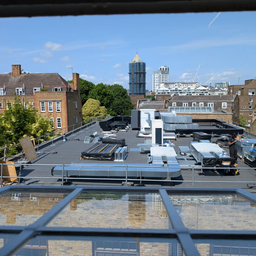 Office Rooftop in Battersea, London