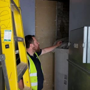 DMA Installing Hot Water Cylinder for New Offices