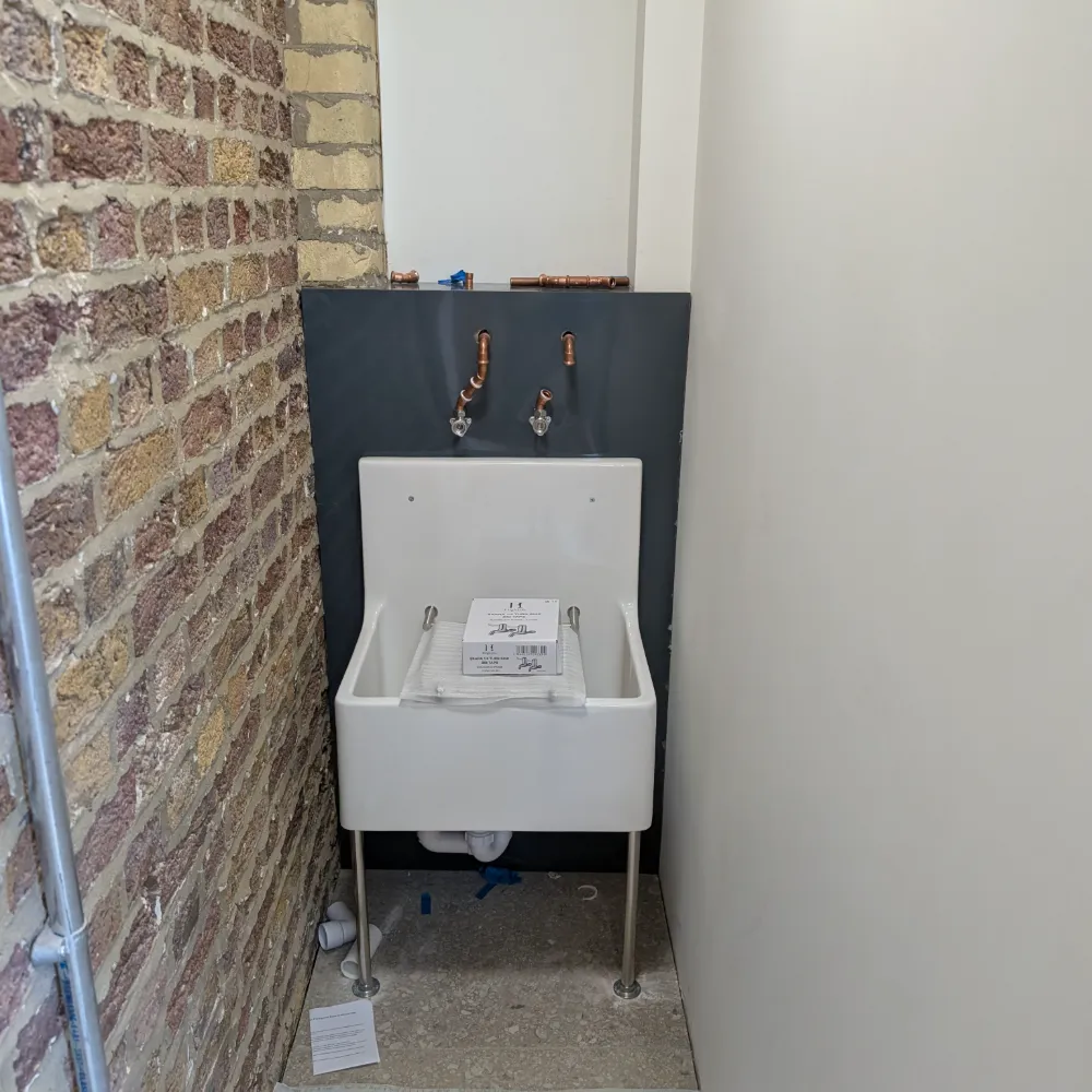 New Sink in an Office in London