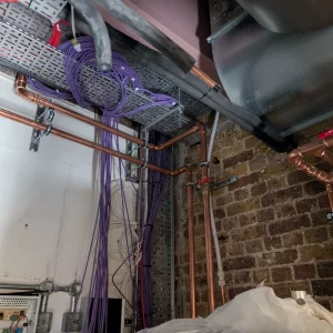 Office Pipework and Wires