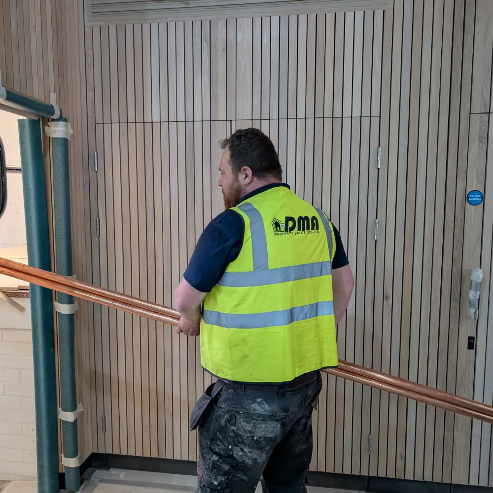 DMA with Pipework for New Offices