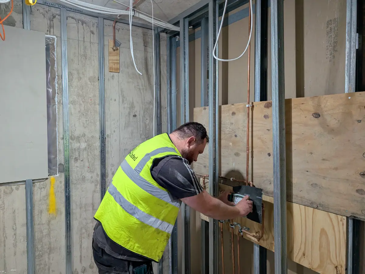 DMA Pipework Install Wimbledon Development