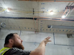 Wimbledon Development Basement DMA Pipework