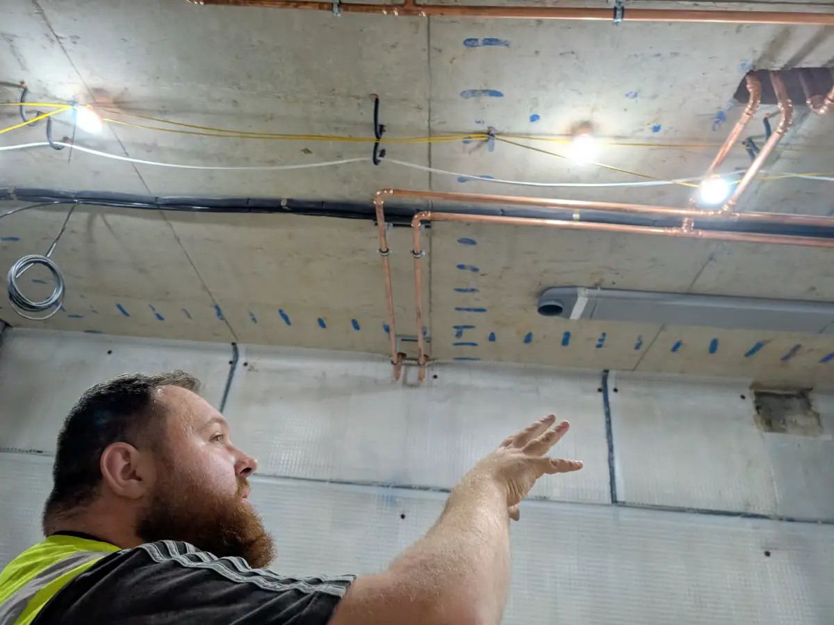 Wimbledon Development Basement DMA Pipework