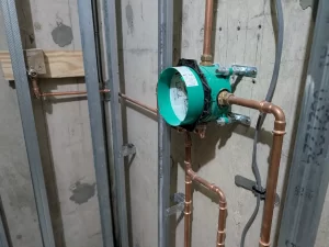Wimbledon Development Close-up Pipework