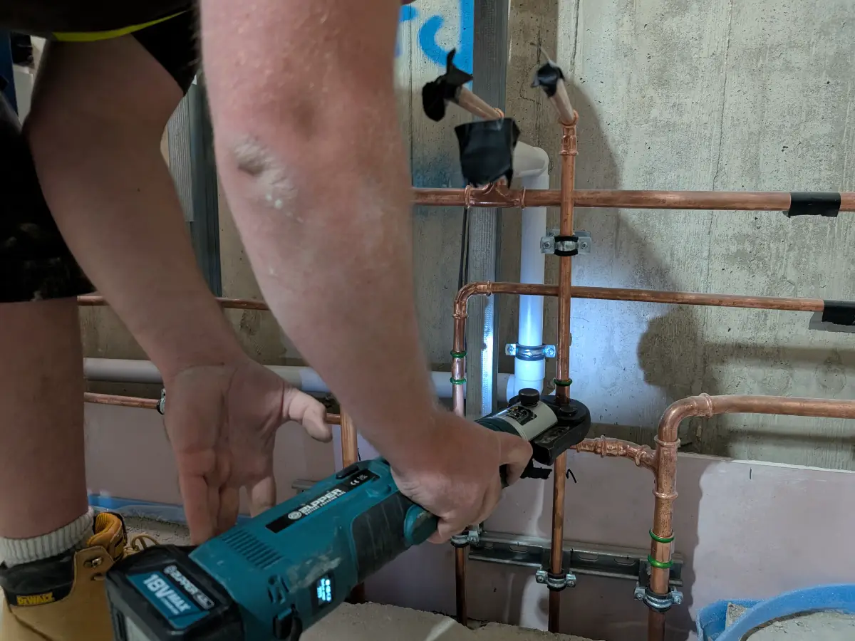 Wimbledon Development DMA on Pipework