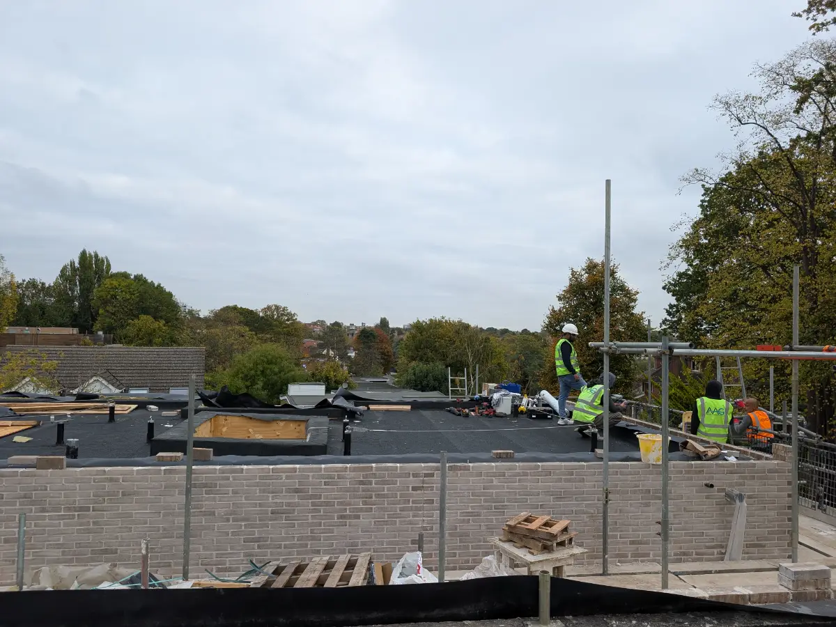 Wimbledon Development Rooftop Work