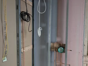 Wimbledon Development Room Pipework
