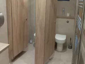 commercial toilet block renovation in poole, dorset
