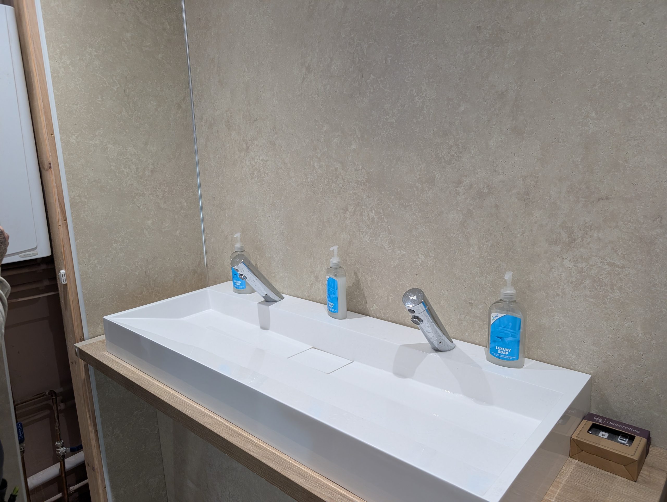 commercial toilet block renovation in poole, dorset