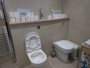 commercial toilet block renovation in poole, dorset