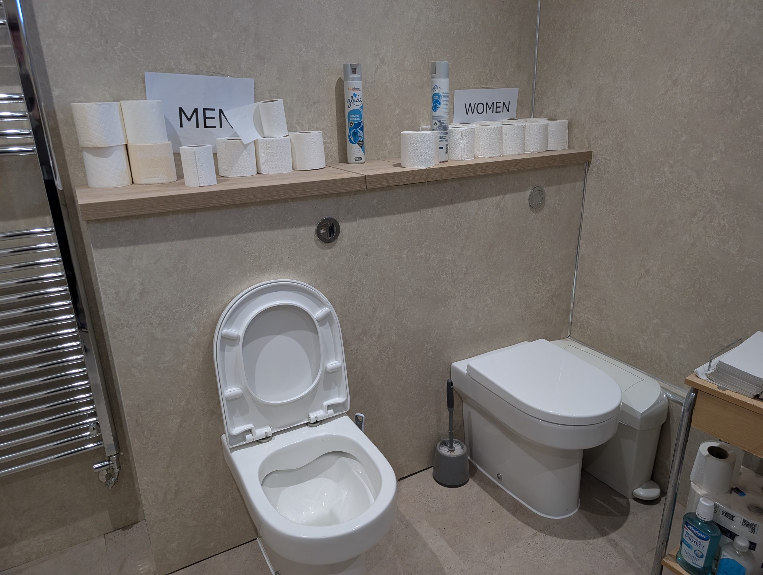 commercial toilet block renovation in poole, dorset