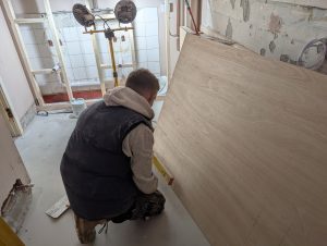 commercial toilet block renovation in poole, dorset