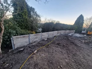 Garden Refurbishment & Retaining Wall in Wimborne, Dorset | DMA Property Solutions
