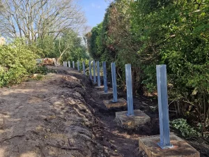 Garden Refurbishment & Retaining Wall in Wimborne, Dorset | DMA Property Solutions